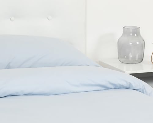TRAMAS+ Funda N&oacute;rdica 100% Algod&oacute;n, Cama 90 y Funda de Almohada para Relleno N&oacute;rdico -Cama 90,...