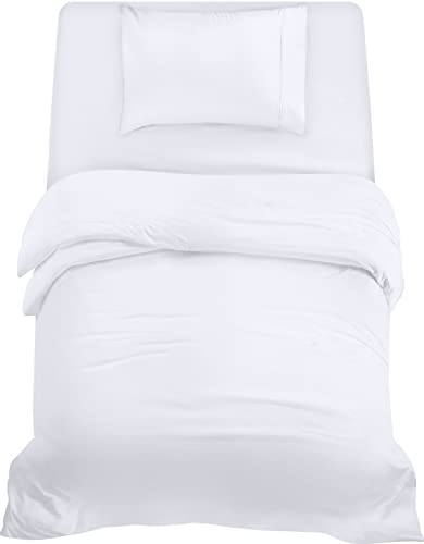 Utopia Bedding - Funda nordica Cama 90, Sabana Bajera 90x190 y Funda Almohada (50x75cm) - Funda...
