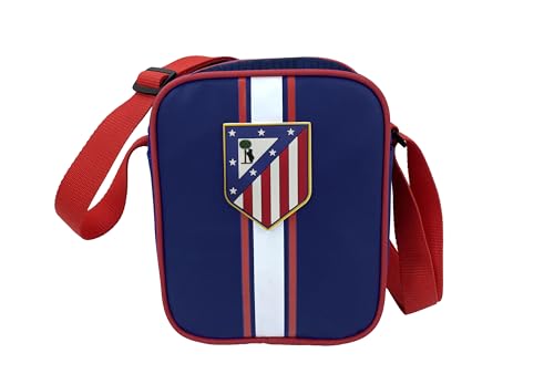 CYPBRANDS Atlético de Madrid Bandolera, Unisex niños, Azul, Estandar