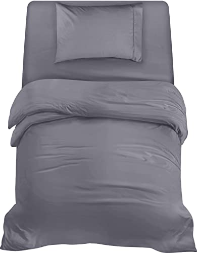 Utopia Bedding - Funda nordica Cama 90, Sabana Bajera 90x190 y Funda Almohada (50x75cm) - Funda...