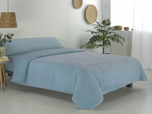 Donegal Collections Funda Nórdica Coralina Cama 90 Azul - Funda Nordica Cama 90 Coralina - Incluye...