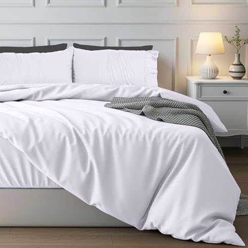 Utopia Bedding Funda Nórdica Cama 105 - Juego de Funda Nórdica de Microfibra Poliéster 200x200 cm...
