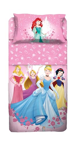 hermet Juego de sábanas para Cama Individual Princess 100% algodón, Juego de sábanas, sábana...