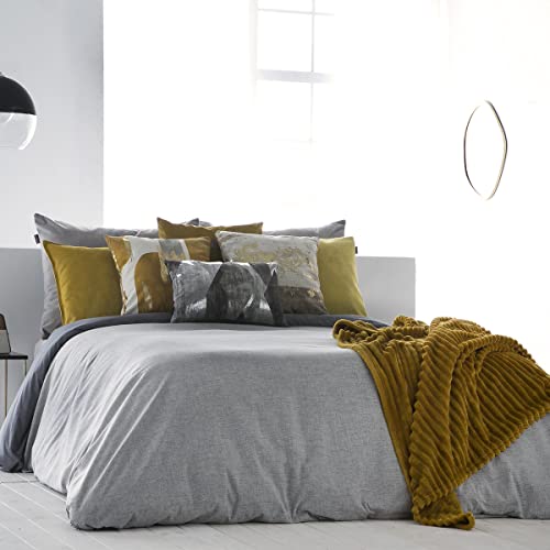 Funda NÓRDICA AREN DE ANTILO (Gris, Cama 105 cm.)