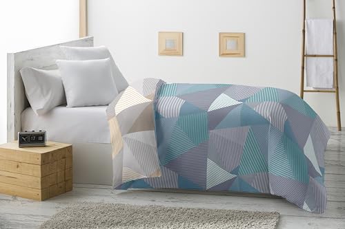 Miracle Home. Edredón nórdico Reversible Anna de Microfibra 360gr/m², Suave y Transpirable Ideal...