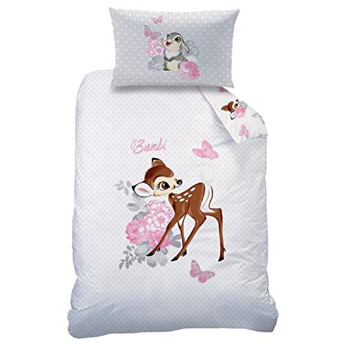 CTI Disney Bambi Ropa de Cama Retro 100x135 CM + 40x60 CM