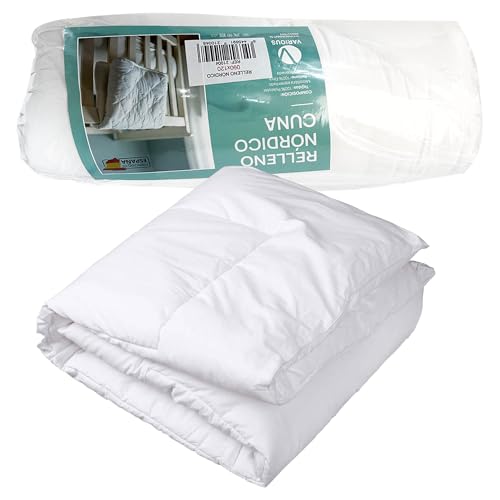 various Edredón Relleno Nórdico Cuna para bebé, Microfibra, 300gr para Cuna...