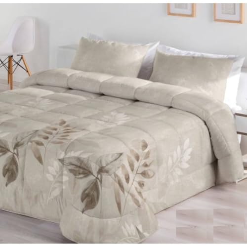 ANTILO TEXTIL Edredón Comforter Sherpa Reverso de Borreguito Modelo Olaris de Fundeco Color Unico...