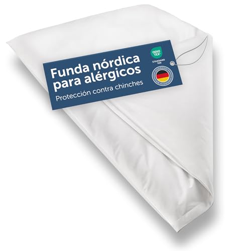Blumtal Funda Anti&aacute;caros para Al&eacute;rgicos - Funda N&oacute;rdica 155x220 cm - Funda Protectora...
