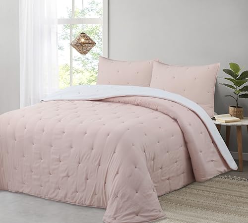 Liniva Home Comforter De Microfibra Reversible. Edredón 100% Microfibra Tacto Extra Suave - Modelo...