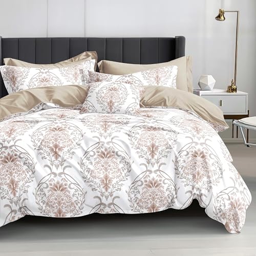 BESCH Edredón Invierno Nórdico de Microfibra 220x240cm para Cama de 150 con Relleno de Fibra...