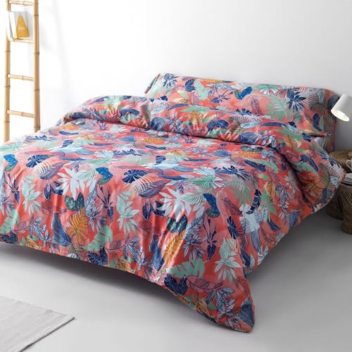 Funda Nórdica Cama 135 – Juego de 3 Piezas (Funda Edredón 220x220, Sábana Bajera Ajustable...