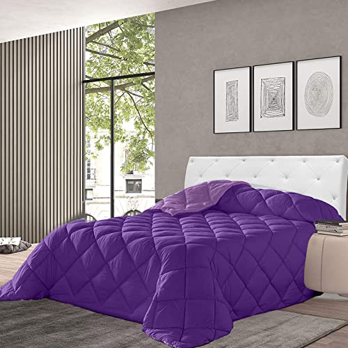 rparty- Edredón Nórdico Bicolor 400 gr/m² Microfibra de Poliéster 100% Reversible Transpirable...