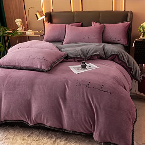 Sabanas Coralina 180,Juego De Cama,Funda De EdredóN Individual De Franela Gruesa, Doble Forro Polar...