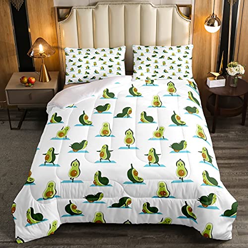 Edred&oacute;n de aguacate con relleno de aguacate para ni&ntilde;os, ni&ntilde;as, adolescentes, divertido juego de...