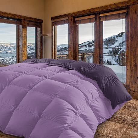 Energy Colors Textil - Hogar - Moscow - Edredón/Relleno Nórdico Reversible (Malva - Morado, Cama...