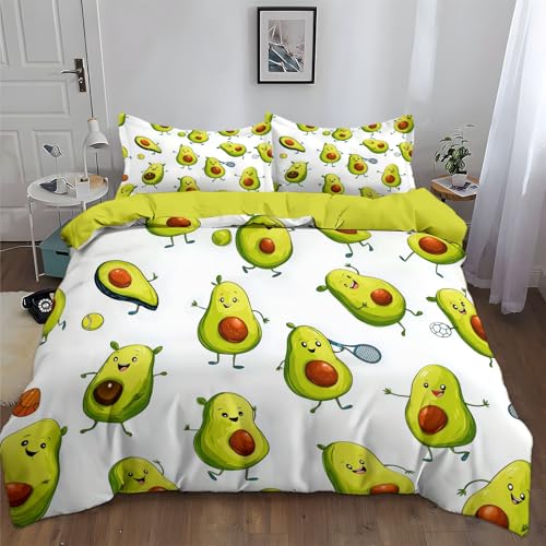 Funda N&oacute;rdica Cama 135/150-220 x 240 cm, Microfibra Suave Transpirable Dibujo Lindo Minimalista...