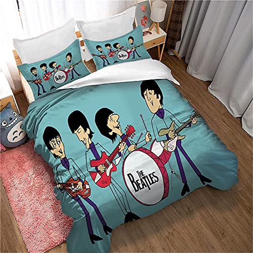 EU-VV Funda N&oacute;rdica Cian Y Azul, Juego De Cama para Ni&ntilde;os Junior Funda N&oacute;rdica + Juego De Funda...