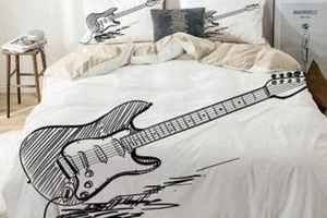 Edredón guitarra